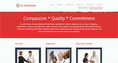 Desktop Screenshot of drjulienissim.com